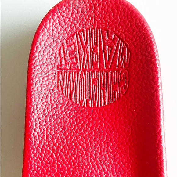 Chinatown Market Smiley BBALL Slides-Sandals Men's - Picture 4 of 7